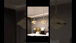 CRYSTAL LEAF CHANDELIER FOR INTERIOR DESIGN interior modern trending viral [upl. by Nohtanoj]