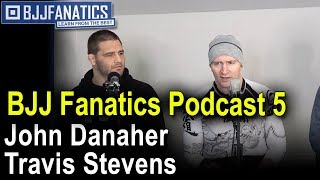 BJJ Podcast 5  John Danaher amp Travis Stevens  History Of Juji Gatame [upl. by Neeluj546]