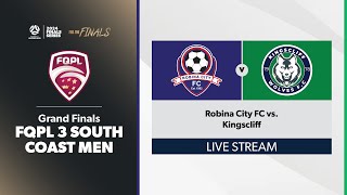 FQPL 3 South Coast Men Grand Finals  Robina City FC vs Kingscliff [upl. by Eneroc]