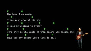 fleetwood mac  dreams  Lyrics Chords Vocals [upl. by Enytsirhc]