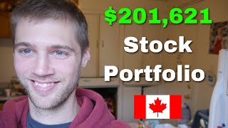 Our 201621 Canadian Stock Portfolio on Wealthsimple Trade [upl. by Vallonia]