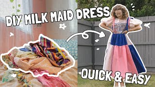 How to Make a Milk Maid Dress Tutorial [upl. by Hedwig]