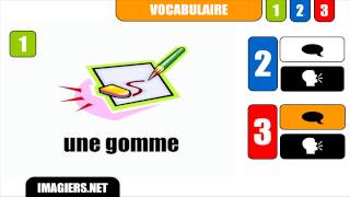 How to pronounce in French  une gomme [upl. by Burgess]