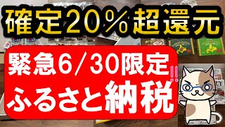 【おすすめ＆お得】楽天ふるさと納税超え！さとふる誰でも20％以上ポイント還元！！630限定 [upl. by Oyr]