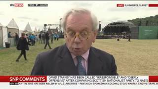 Historian David Starkey Compares SNP To Nazis [upl. by Grindlay]