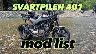 SVARTPILEN 401  Mod List [upl. by Terti]