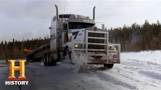 Ice Road Truckers One Thing After Another S9 E8  History [upl. by Ahsoem708]