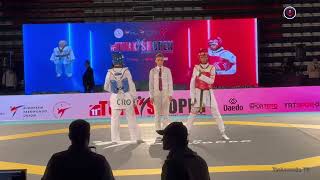 53kg Final Female 2024 Turkish open Taekwondo antalya shorts youtubeshorts shortvideo taekwondo [upl. by Epul460]