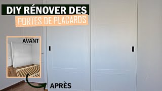 Comment rénover ses anciennes portes de placard 🔨🖌️🚪 [upl. by Oettam378]