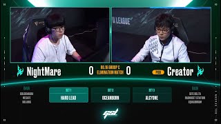 2024 GSL S1 Ro16 Group C Match4 NightMare vs Creator [upl. by Vinny144]