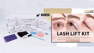 Getting a Lash Lift for the First Time Eazy Step by LASHVIEW Lash Lift Kit Tutorial [upl. by Enaoj]