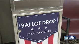 Early inperson voting kicks in Sedgwick County [upl. by Rayford]