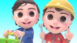 Helping Song  ABCkidtv Nursery Rhymes [upl. by Guadalupe]