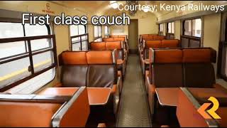 Finally Inside the Nakuru  Kisumu Passenger train couch Kenya [upl. by Lehcyar471]