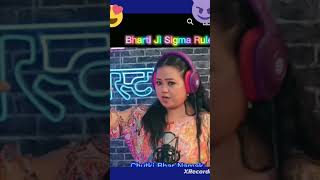 bharti roast urfi javed in pod cast channel😂😂😈 bharti sigma rule viral attitude [upl. by Aruon600]