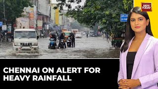 Chennai Braces for Heavy Rainfall Orange Alert Issued  India Today [upl. by Ailak975]