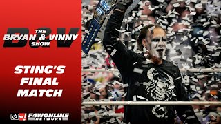 Sting goes out on his own terms at AEW Revolution  Bryan amp Vinny Show [upl. by Vitia319]