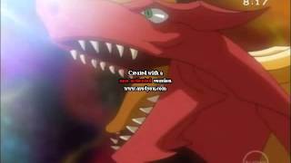 Bakugan  Wavern Dies and Drago becomes infinity Dragonoid [upl. by Mick131]