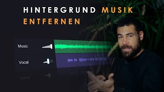 Ganz EINFACH Hintergrundmusik ENTFERNEN [upl. by Glen]