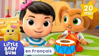 Tape sur ton tambour  LittleBabyBumFrancais  Comptines  Vidéos Pour Enfants [upl. by Ruenhcs]