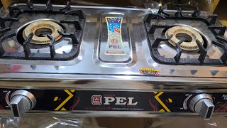 PEL AUTO GAS Stove with Dagi stand fully automatic stainless steel Body lifetime working auto [upl. by Attenna765]