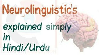 Neurolinguistics explained in HindiUrdu [upl. by Woo]