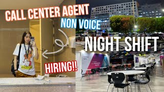 A day in the Life as a Call Center Agent Non Voice  Closed [upl. by Ybhsa]