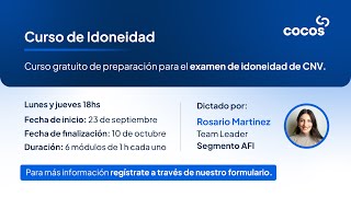 AbriendoCocos Curso de idoneidad  Módulo 4 Instrumentos y Contabilidad [upl. by Farver]