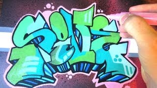 Vanishing Point Graffiti Canvas Speed Art [upl. by Hannahoj]