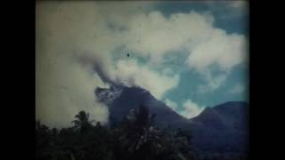 Éruption de la soufrière de la Guadeloupe 1976 [upl. by Ellerred557]