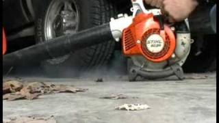 Stihl Blower BG 85 Cold Start [upl. by Alleyne]