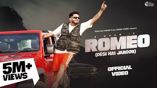 ROMEO music video R Maan  Desi Haan Jaroor  New Haryanvi Song 2023  Delhi Jaake Puchiye [upl. by Brahear]