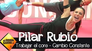 Pilar Rubio I Entrenamiento basado en el core I Cambio Constante [upl. by Korella]