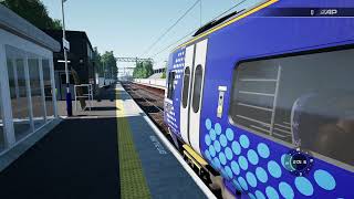 ScotRail Class 158 Departing Linlithgow Station On Train Sim World 4 [upl. by Kono]