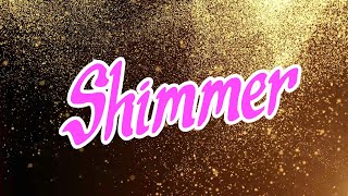 Shimmer Sound Effect  Gold Glitter SFX [upl. by Hannibal147]