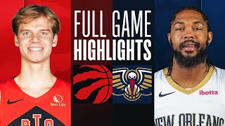 RAPTORS at PELICANS  FULL GAME HIGHLIGHTS  February 5 2024 [upl. by Nalorac511]