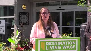 Alberta Minimum Wage Announcement [upl. by Eylsel]