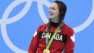 Penny Oleksiak voted Female Athlete of the Year [upl. by Lydie]