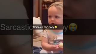 She clearly tired of her bs😅 funny  youtubershort youtube funnybaby funnybabies comedyvideo [upl. by Dasteel107]