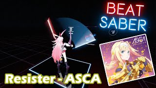 ACIERTO TODAS LAS NOTAS  Resister Beat Saber [upl. by Htims839]