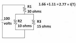 Series  Parallel Circuits How to Find Voltages of Resistors and Currents of Resistors [upl. by Aruam]