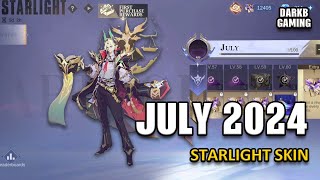 July 2024 Starlight Skin Update  Mobile Legends [upl. by Mairim793]