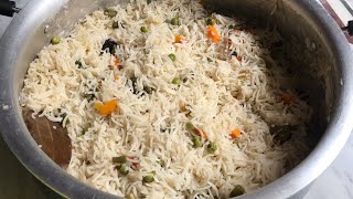 Vegetable pulao recipe  simple veg pulao recipe [upl. by Dammahom]