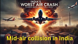 india plane crash  Two Airplanes Collided in Air  plane crash [upl. by Semadar]