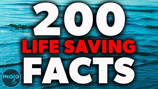 Top 200 Facts That Could Save Your Life [upl. by Eelnayr]