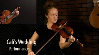 Calis Wedding StrathspeyMarch  FREE Scottish Fiddle Lesson by Hanneke Cassel [upl. by Rozina]