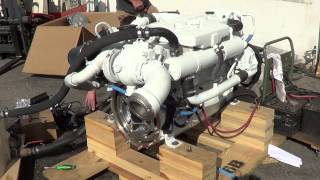 First engine start amp test run of a Cummins Marine QSB 480 HP for Shane [upl. by Ojyram662]