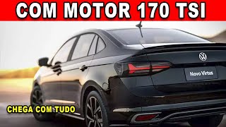 🚨quotVW VIRTUS SENSE 2026 DESCUBRA O QUE O MOTOR 170 TSI PODE FAZER [upl. by Pazit]