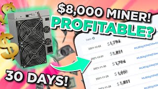 How much money has this mining rig earned over the last 30 days [upl. by Llennoj416]