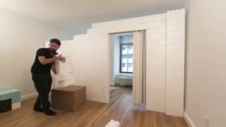 How to turn a one bedroom into a two bedroom in 20 minutes [upl. by Enaid400]